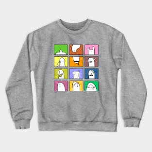 Inside the Boxes Crewneck Sweatshirt